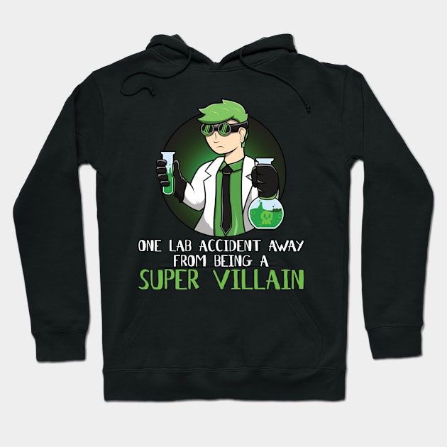 Funny Science Chemistry Laboratory Villain Lab Hoodie by jkshirts